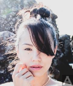 Tokyo model agency Acqua Models White Half Japanese Fasion Ellen