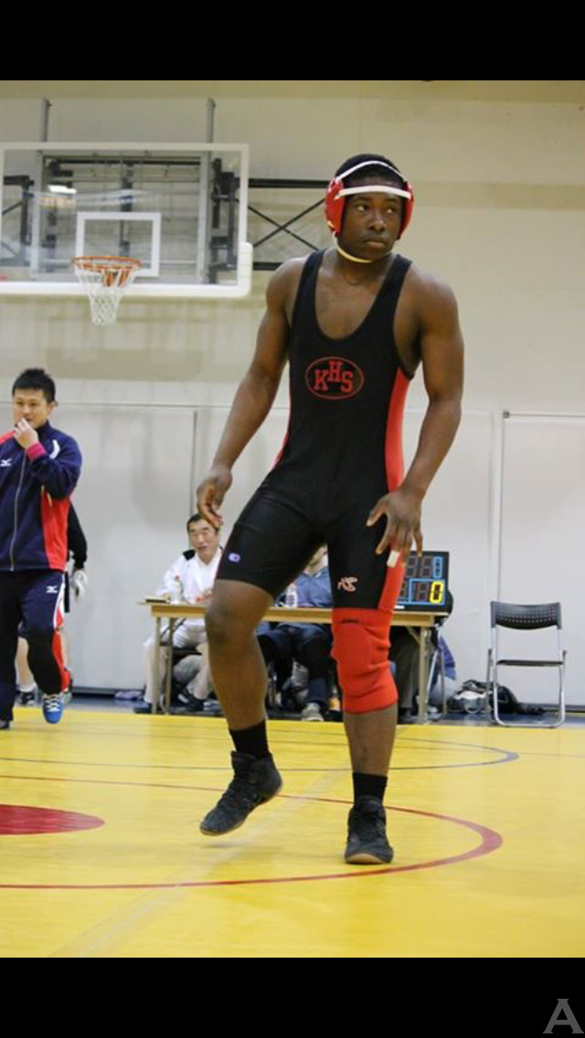 This was during a wrestling meet I had last year 