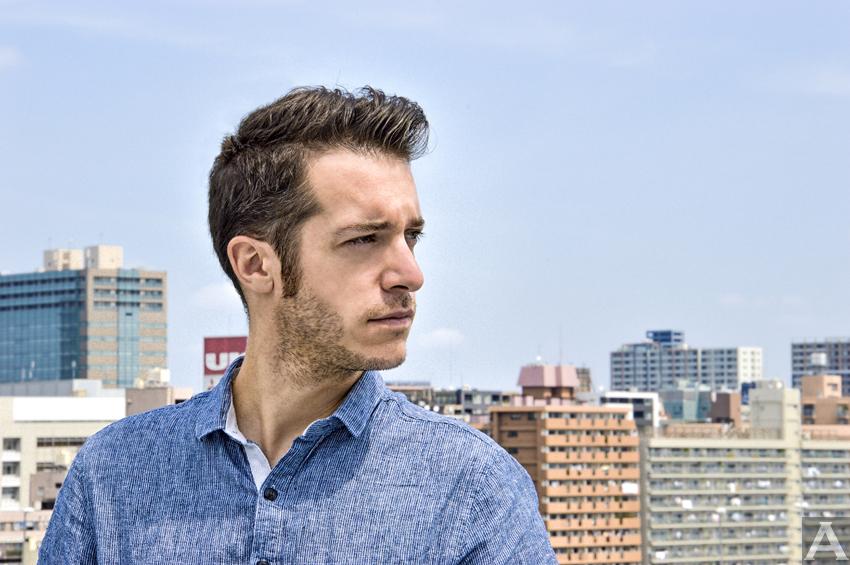 東京　外国人　モデル事務所　アクアモデル　ファッション　白人　トーマス