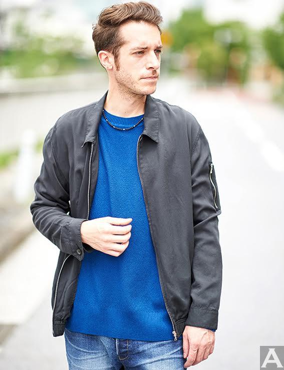 東京　外国人　モデル事務所　アクアモデル　ファッション　白人　トーマス