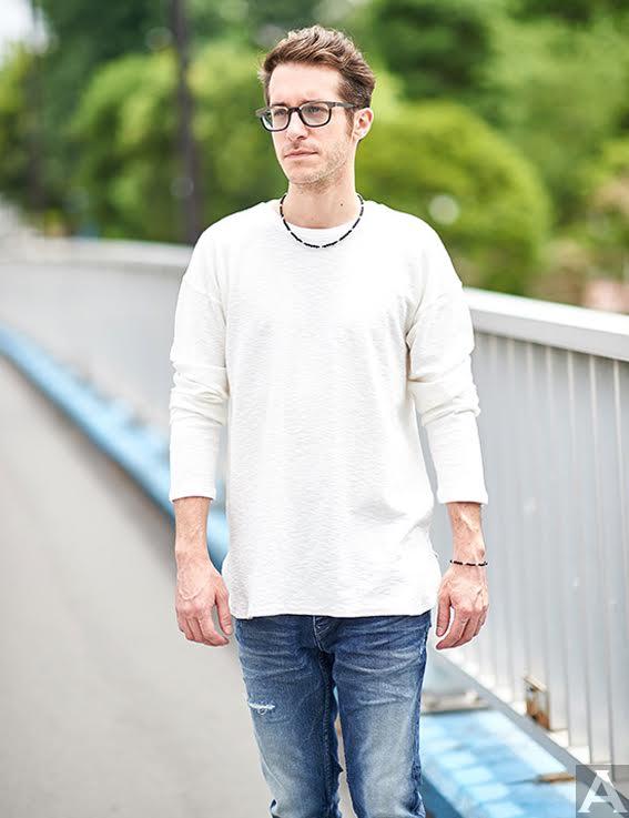 東京　外国人　モデル事務所　アクアモデル　ファッション　白人　トーマス