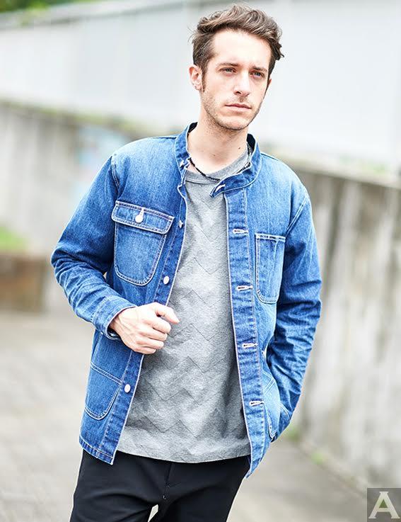 東京　外国人　モデル事務所　アクアモデル　ファッション　白人　トーマス