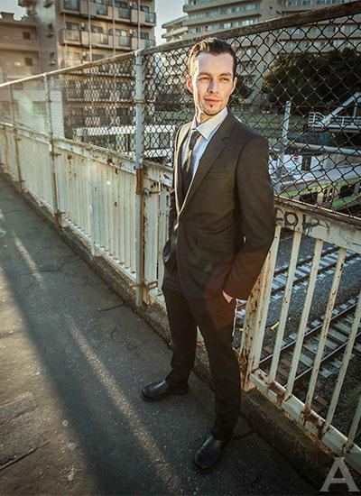 東京　外国人モデル　外国人モデル事務所 アクアモデル  白人  ファッション　ドラマ  俳優 フランソワ