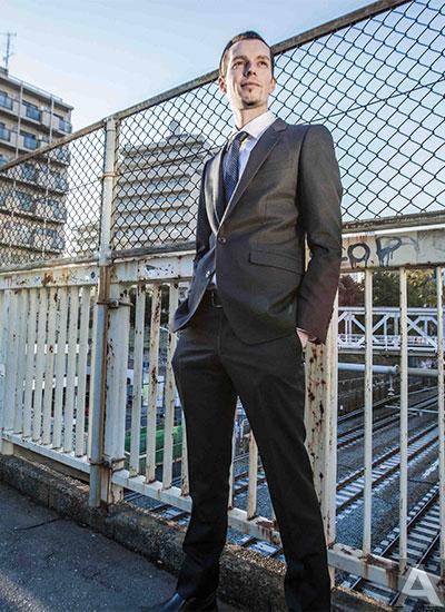 東京　外国人モデル　外国人モデル事務所 アクアモデル  白人  ファッション　ドラマ  俳優 フランソワ