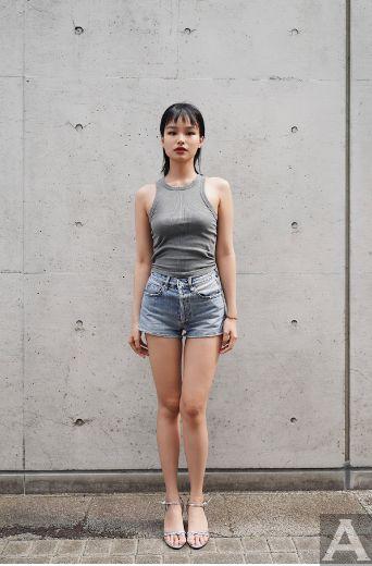 東京外国人モデル事務所アクアモデル所属のアジア人モデルのレリン