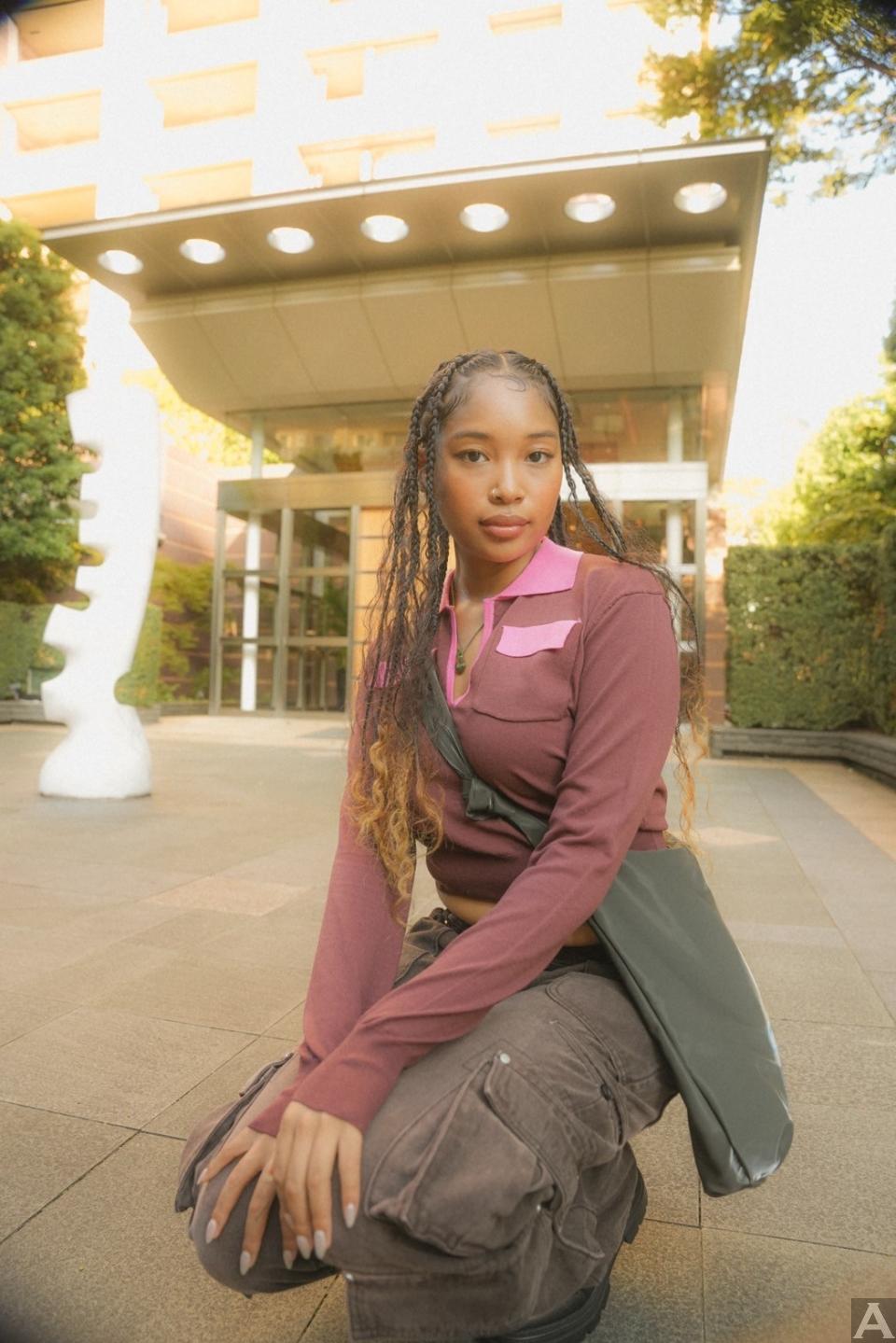 東京外国人モデル事務所アクアモデル所属のハーフモデルのアイリン