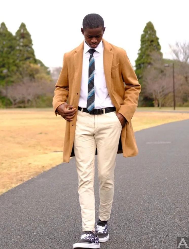 東京外国人モデル事務所アクアモデル所属の黒人モデルのジョン