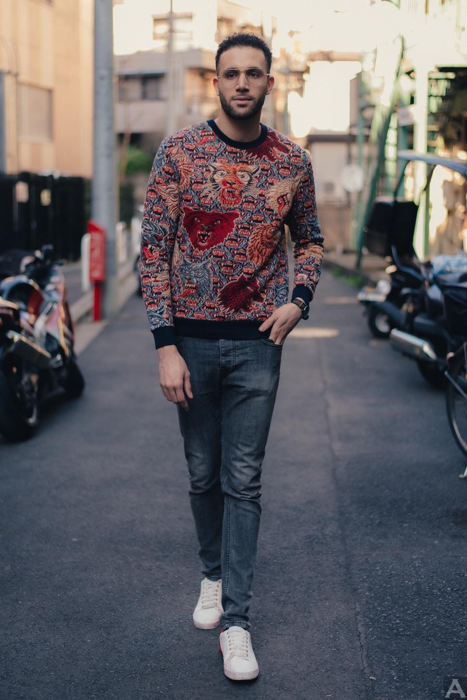 東京外国人モデル事務所アクアモデルの白人モデルフローレント