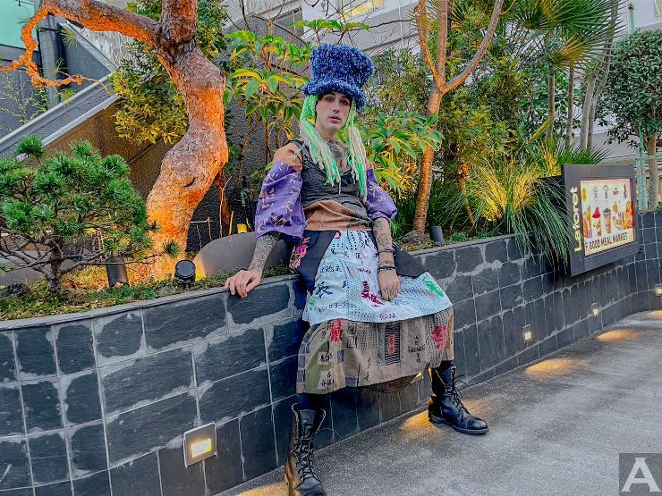 東京外国人モデル事務所アクアモデル所属の白人モデルのオメガ