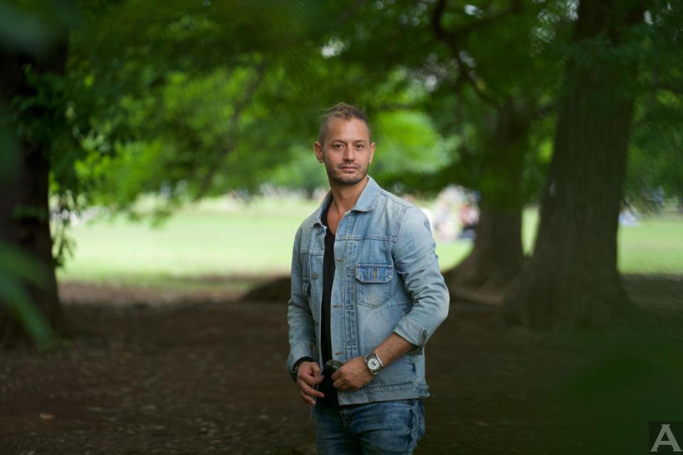 東京外国人モデル事務所アクアモデルの白人モデルライアン