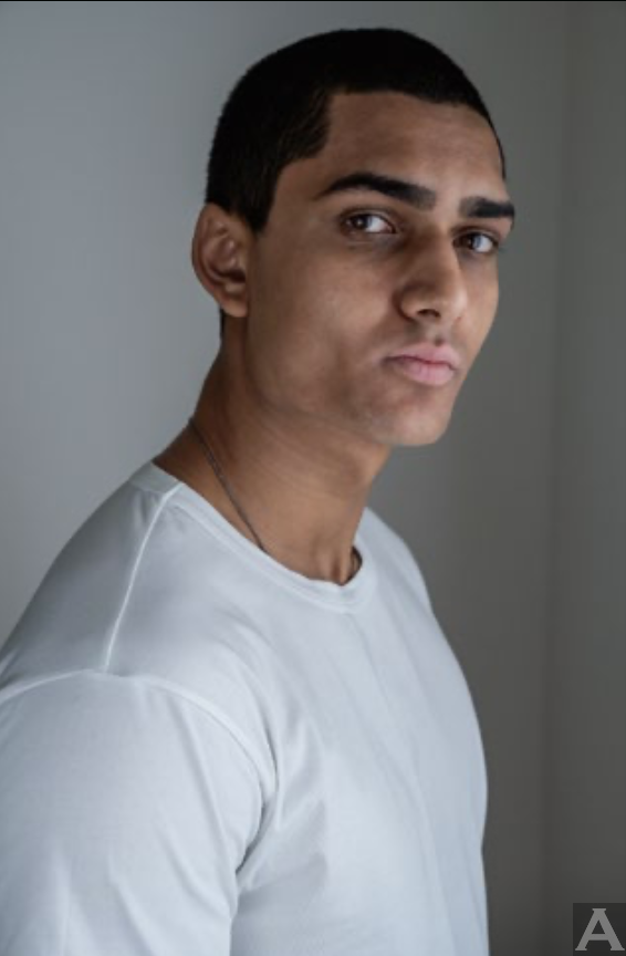 東京外国人モデル事務所アクアモデル所属の黒人モデルのラミーン