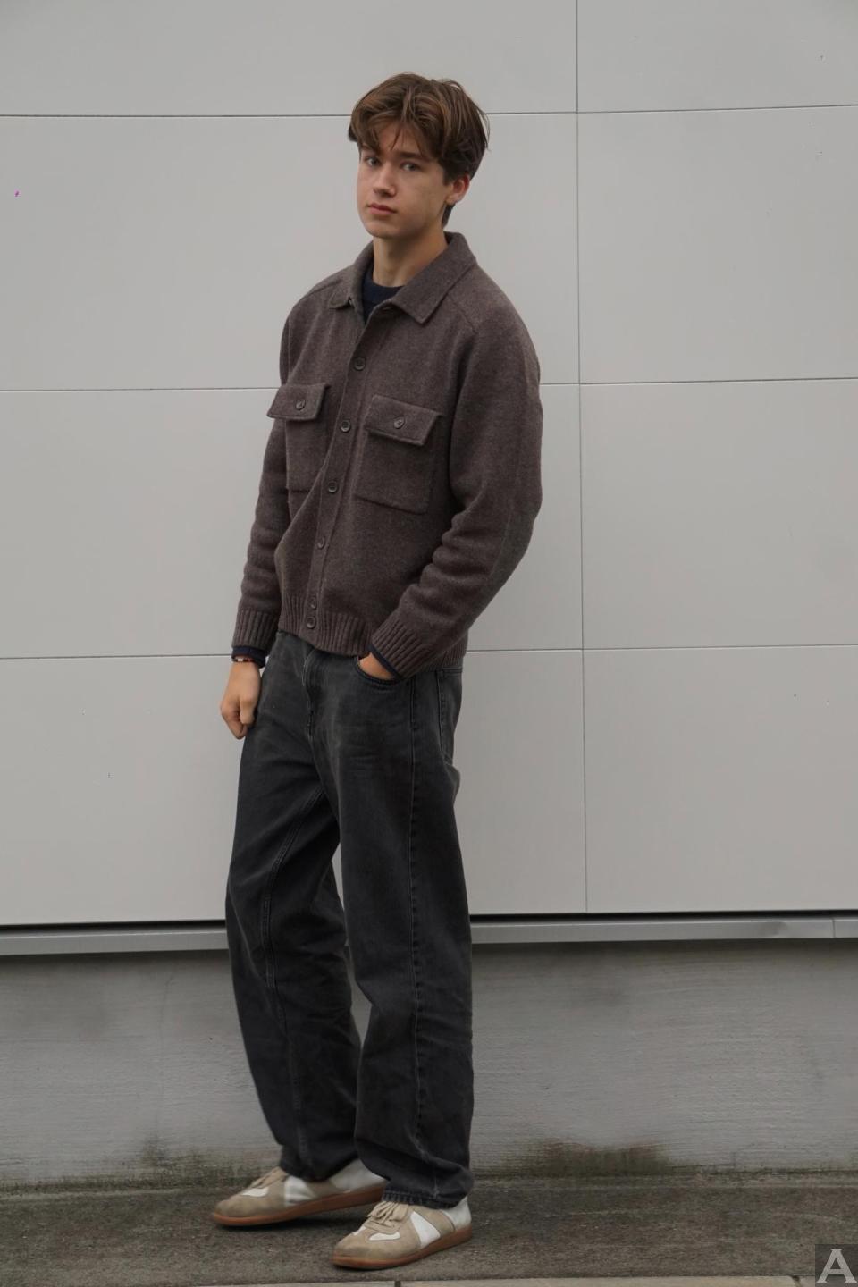 東京外国人モデル事務所アクアモデル所属の白人モデルのジュリアス リアム