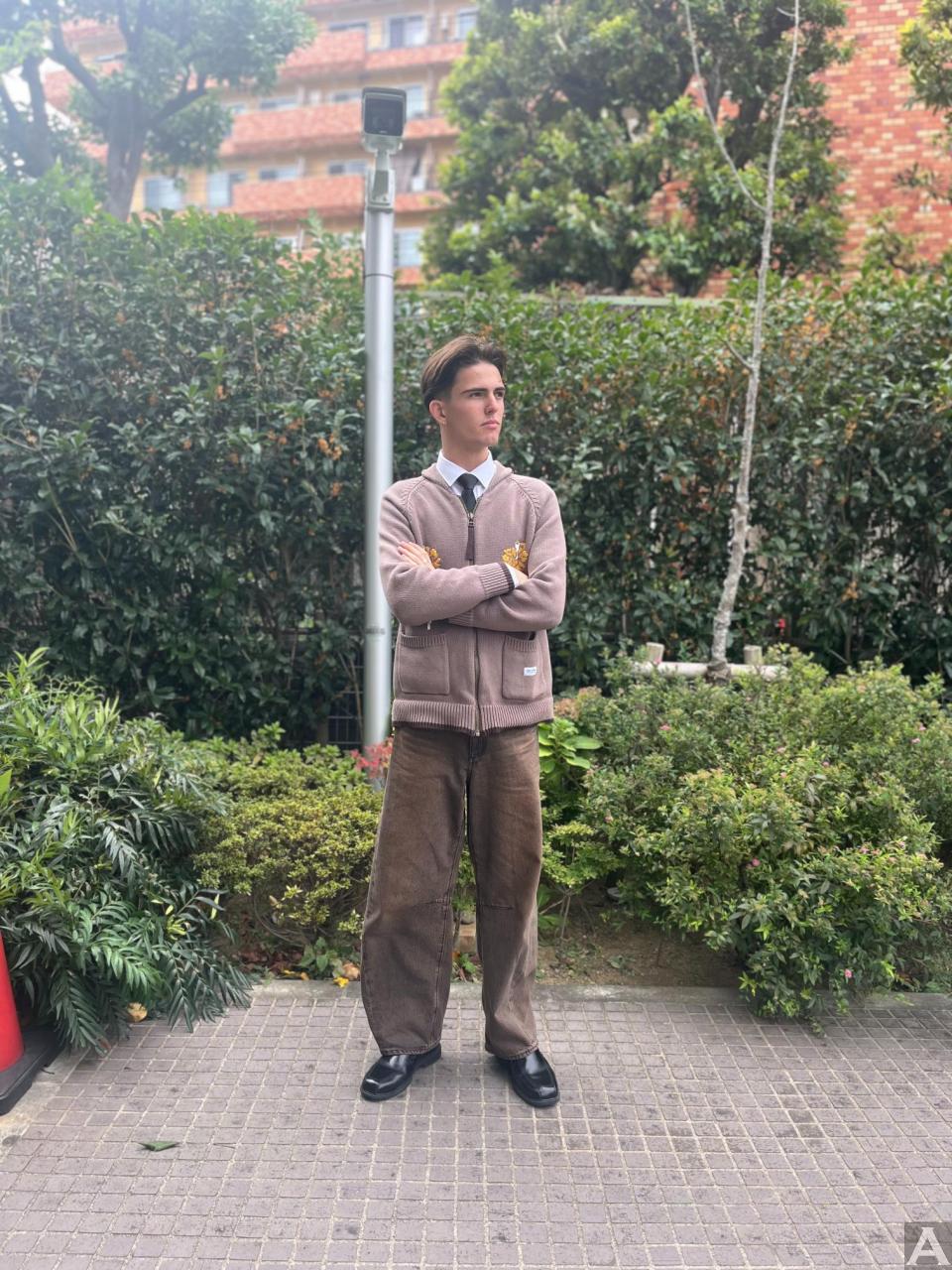 東京外国人モデル事務所アクアモデル所属の白人モデルのサム