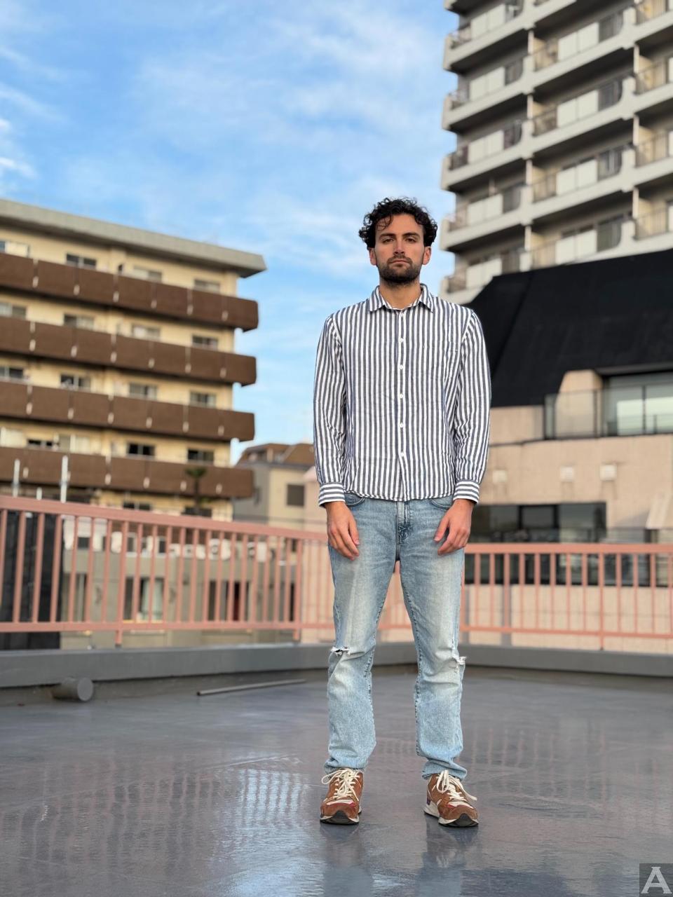 東京外国人モデル事務所アクアモデル所属の白人モデルのマキシム