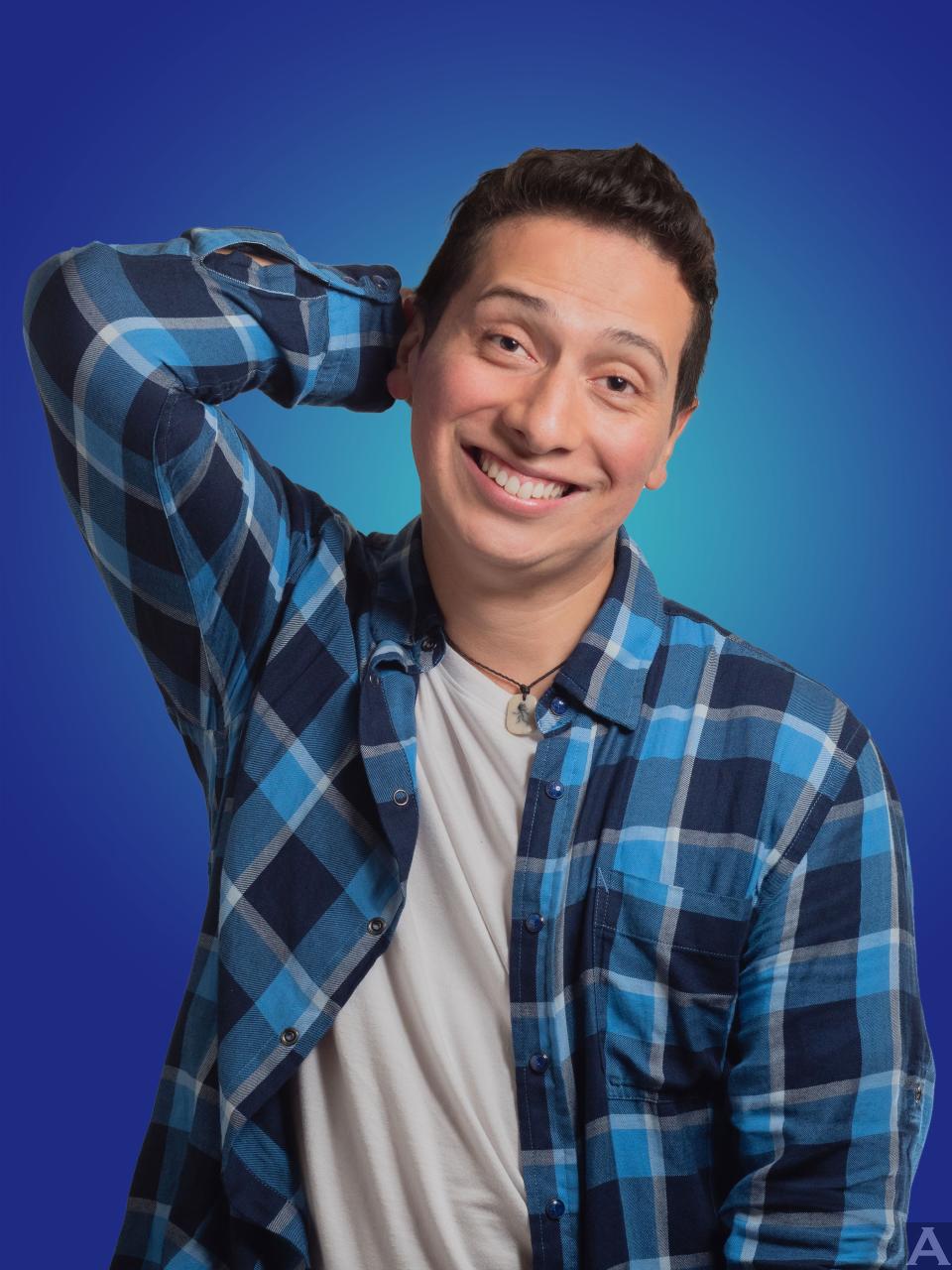 東京外国人モデル事務所アクアモデルの白人モデルセバスチャン