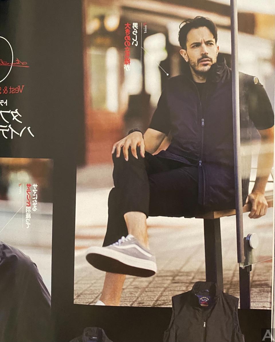 東京外国人モデル事務所アクアモデルの白人モデルアレッサンドロC