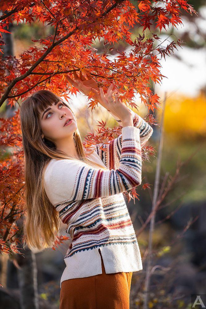 東京外国人モデル事務所アクアモデルの白人モデルマリア