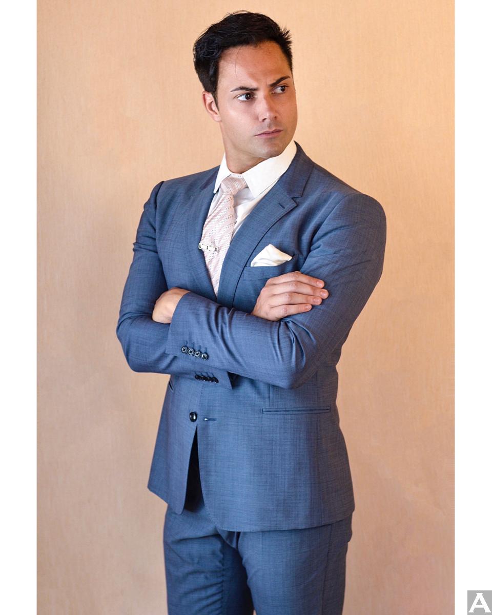 東京　外国人　モデル事務所　アクアモデル　ファッション　白人　パオロ