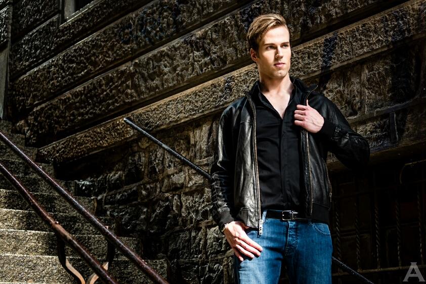 東京　外国人　モデル事務所　アクアモデル　白人　ファッション　エリック