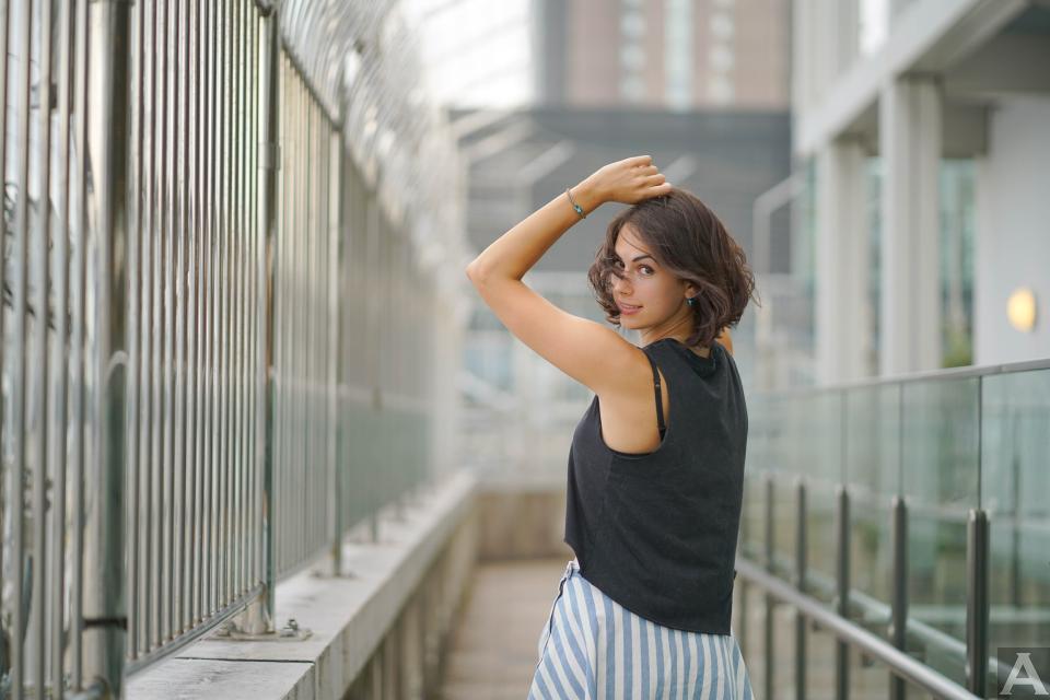 東京外国人モデル事務所アクアモデルの白人外国人モデルキアラ