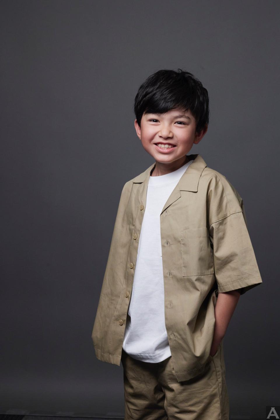 東京外国人モデル事務所アクアモデルのハーフキッズモデルリョウ