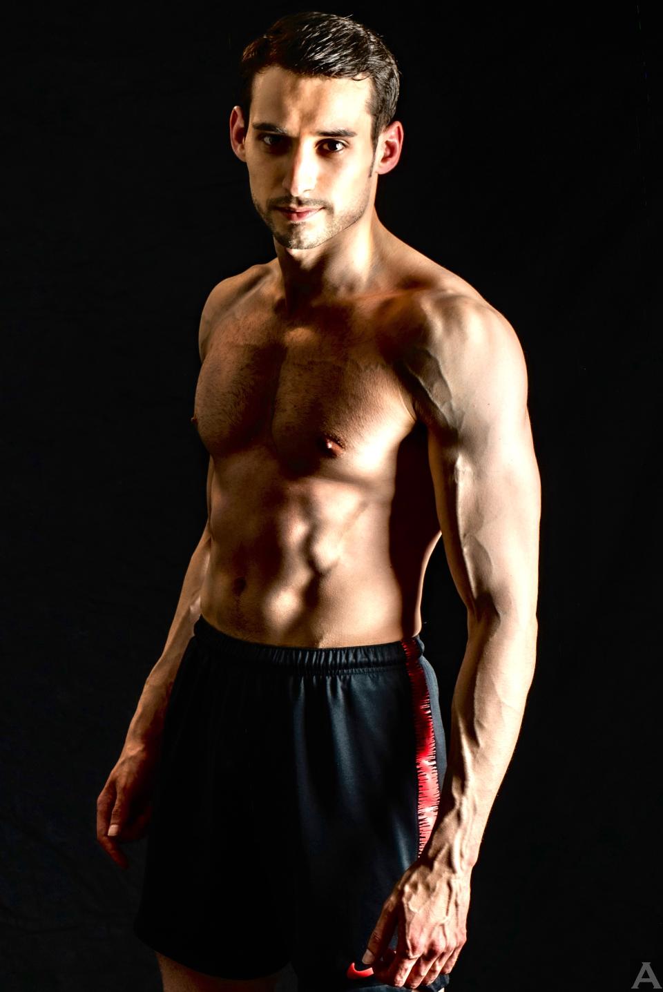 東京外国人モデル事務所アクアモデルの白人モデルアルフレッド