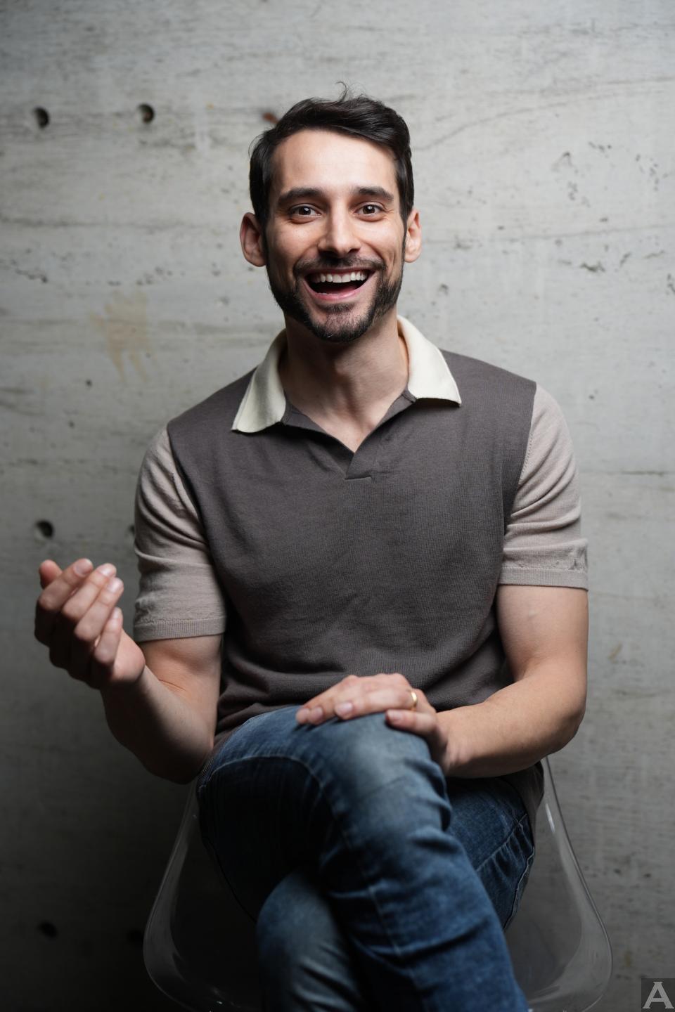 東京外国人モデル事務所アクアモデルの白人モデルアルフレッド