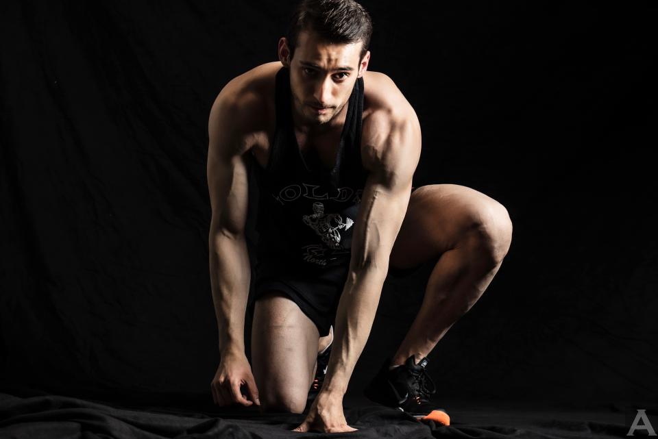 東京外国人モデル事務所アクアモデルの白人モデルアルフレッド