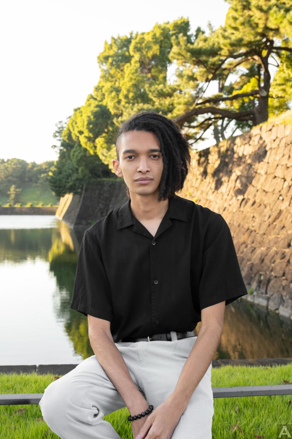 東京外国人モデル事務所アクアモデルの男性モデル幽玄