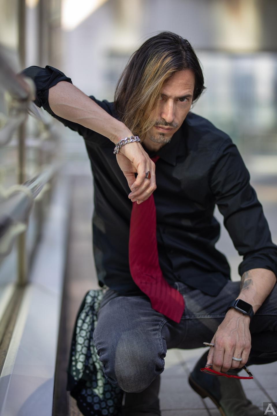 東京外国人モデル事務所アクアモデルの白人モデルAXL