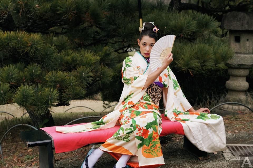 東京外国人モデル事務所アクアモデルのミックスモデルメリッサ