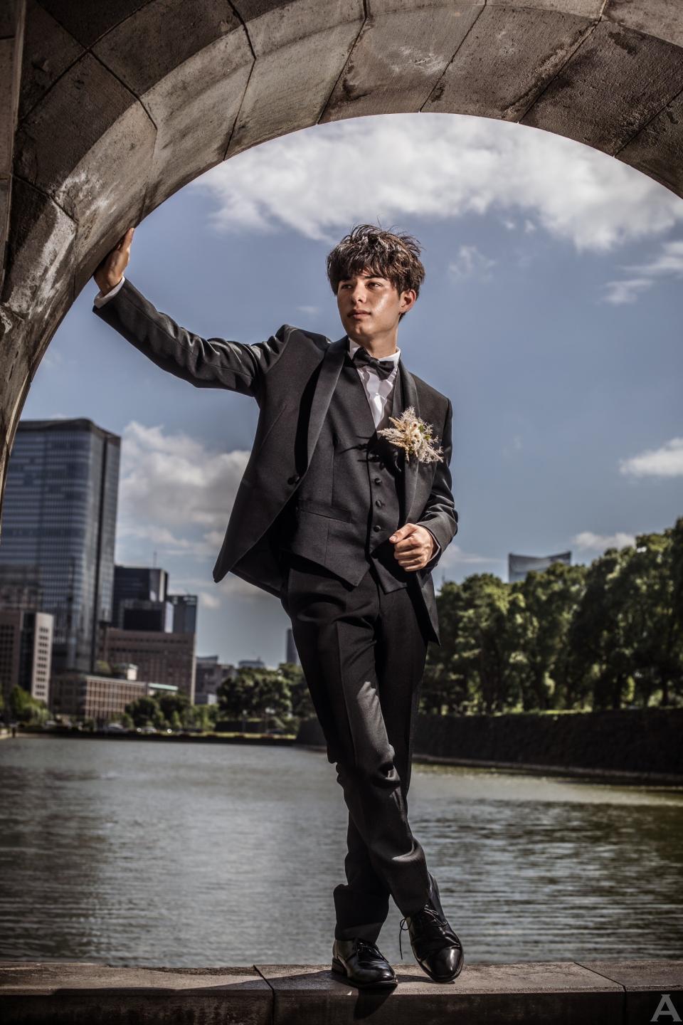 東京外国人モデル事務所アクアモデル所属のハーフモデルのケビン