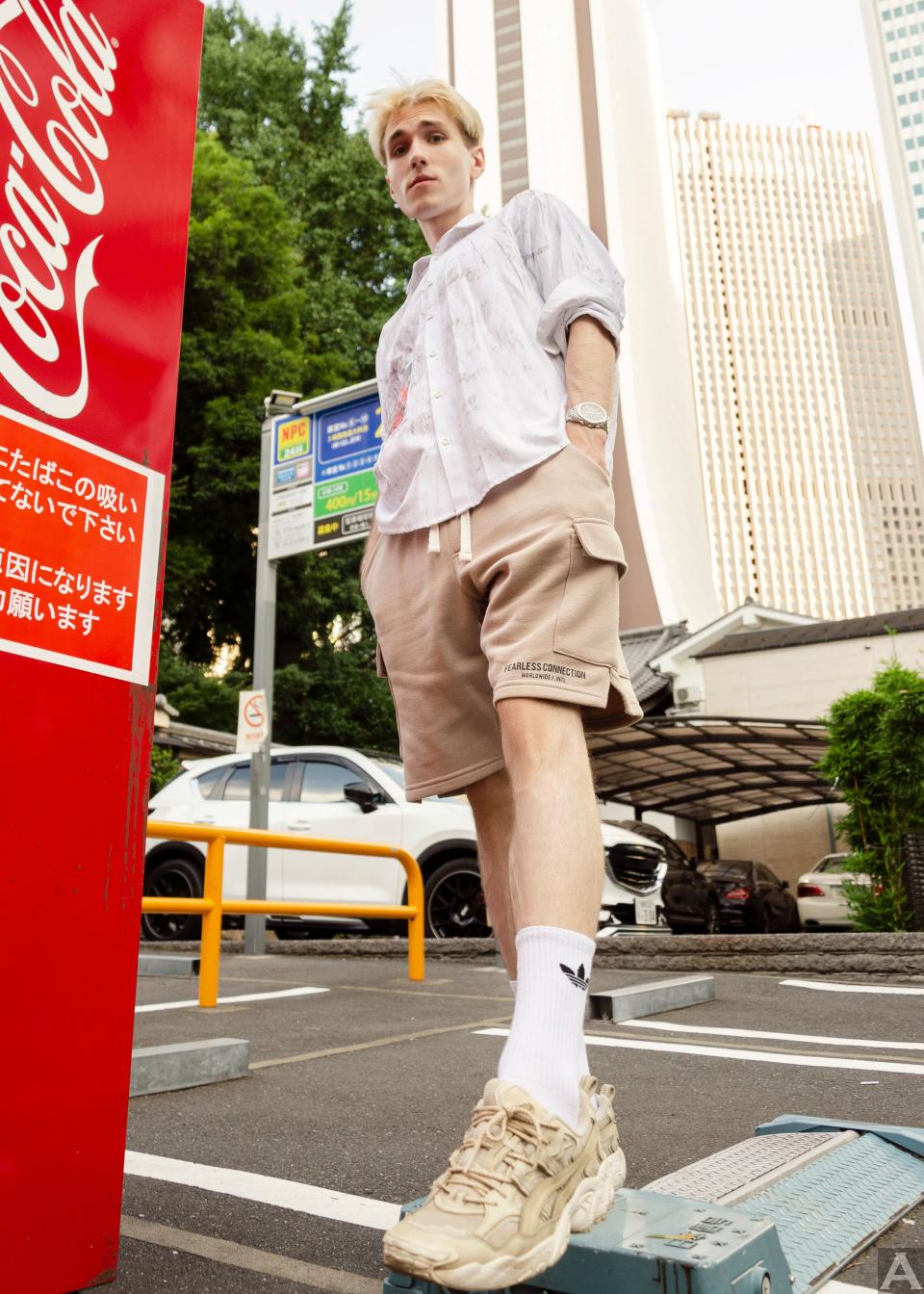 東京外国人モデル事務所アクアモデルの白人モデルマキシム