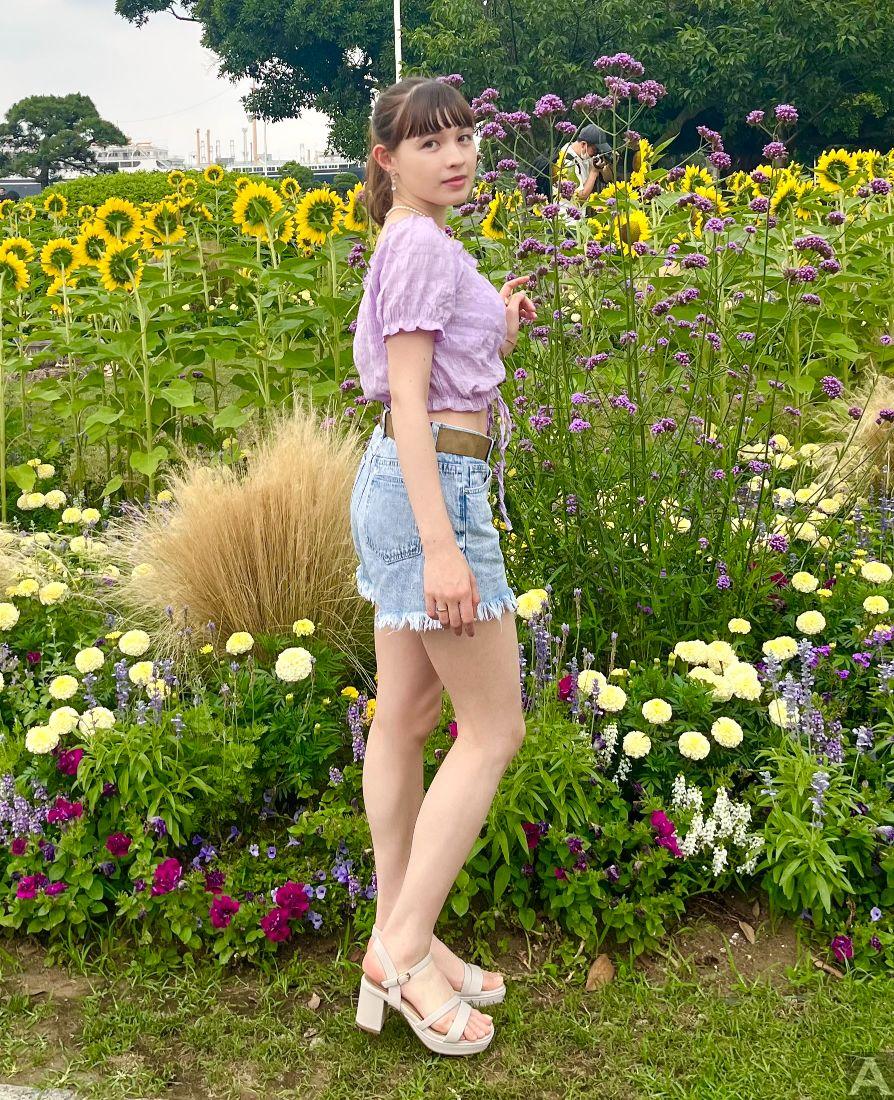 東京外国人モデル事務所アクアモデル所属ハーフモデルのレダ