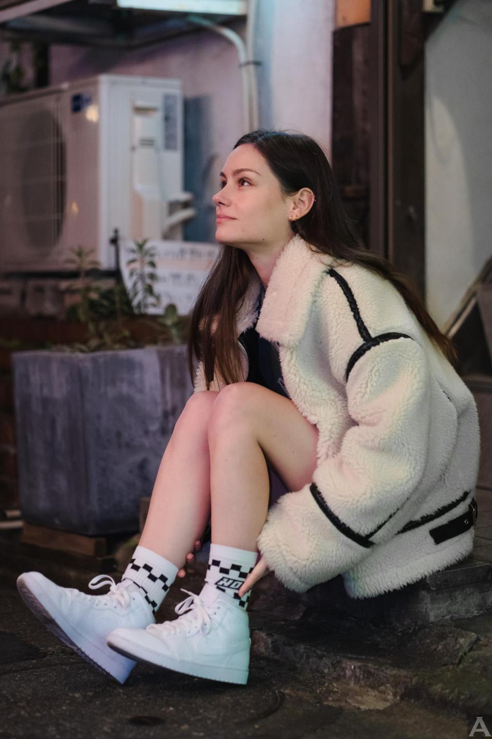 東京外国人モデル事務所アクアモデル所属の白人モデルのファニー