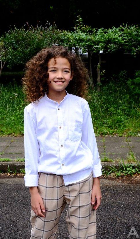 東京外国人モデル事務所アクアモデルのハーフキッズモデルサイトウジョージ