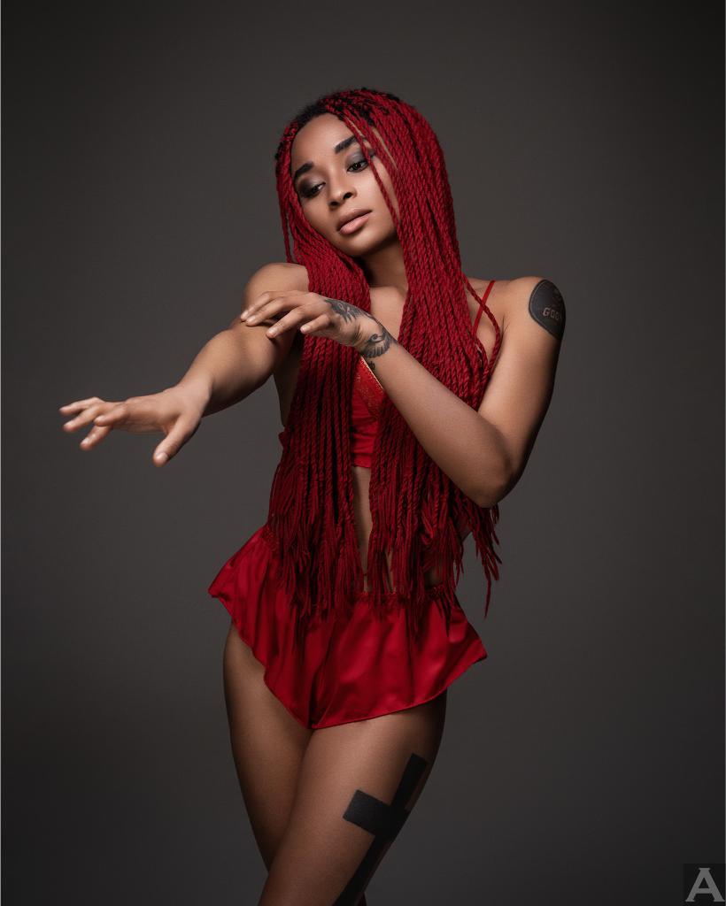 東京外国人モデル事務所アクアモデルの黒人モデルシャミール