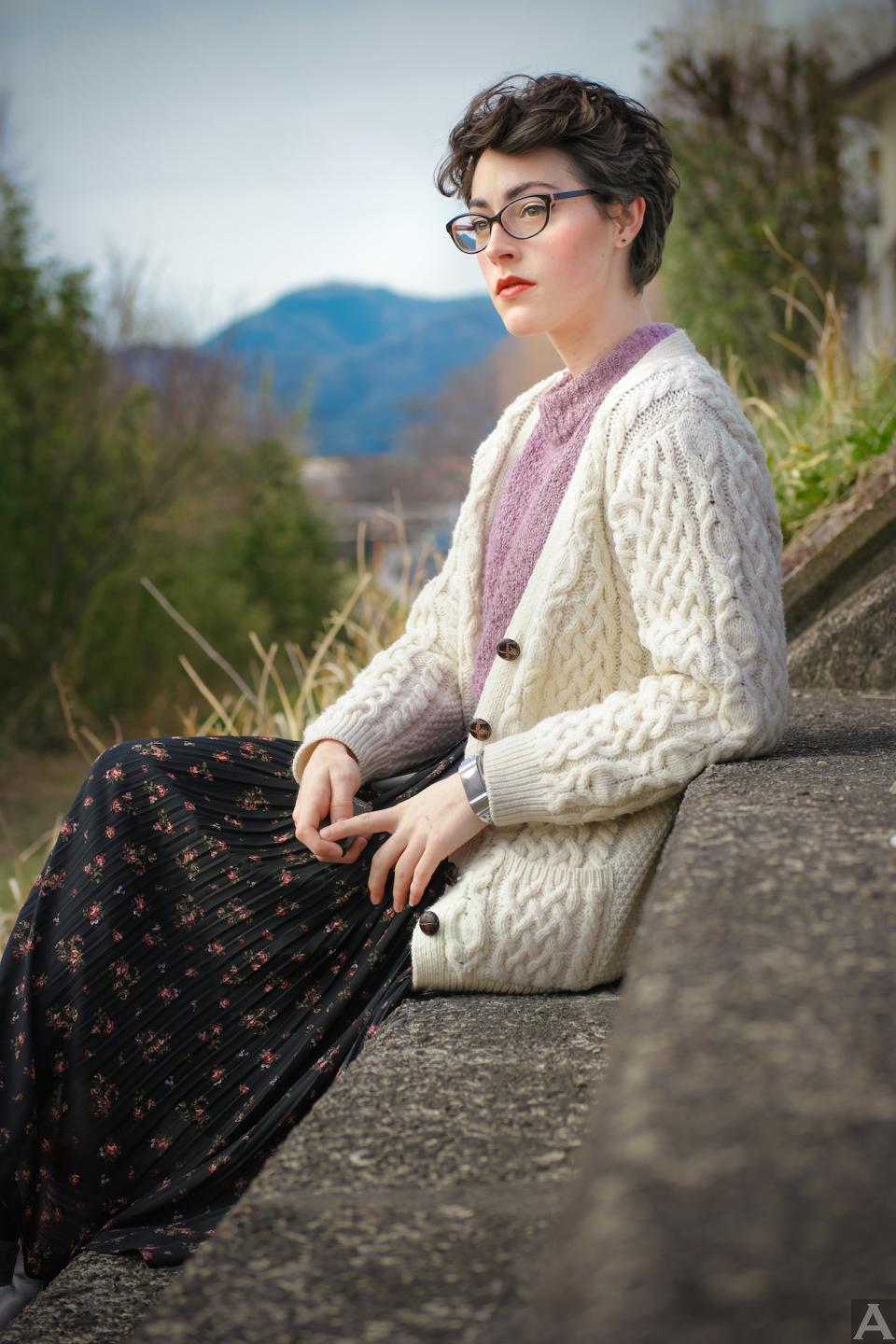 東京　外国人　モデル 事務所　アクアモデル　ファッション　白人 ハンナ