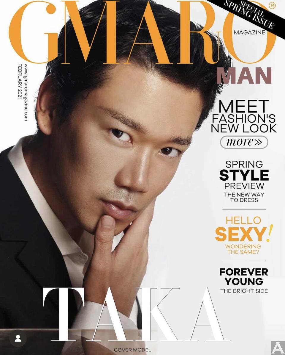 東京外国人モデル事務所アクアモデルの日本人モデルタカ