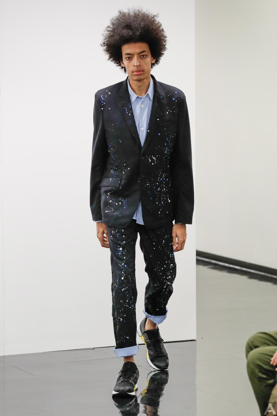 東京外国人モデル事務所アクアモデルの黒人モデルジェットアクセル