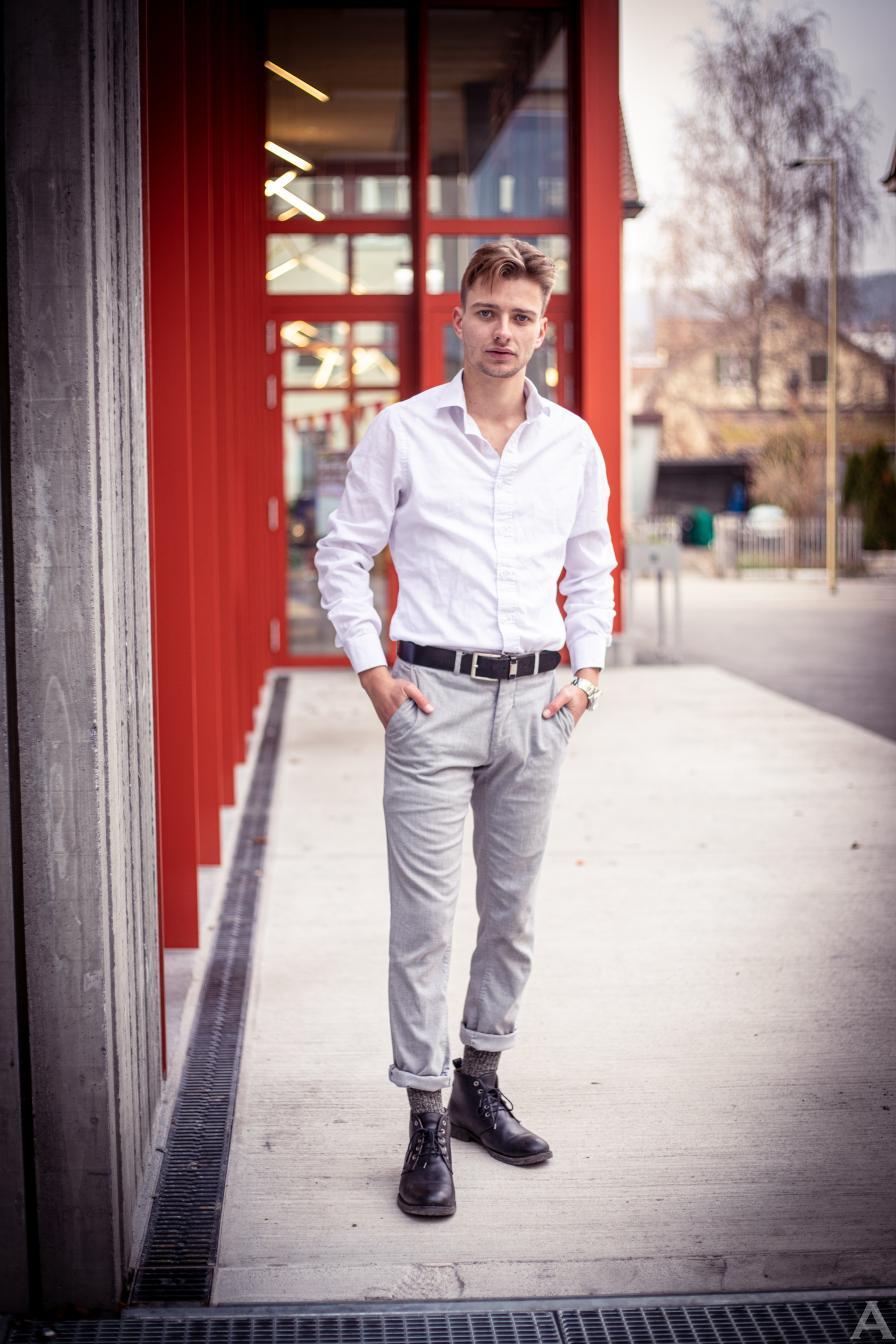 東京外国人モデル事務所アクアモデル所属の白人モデルのニック