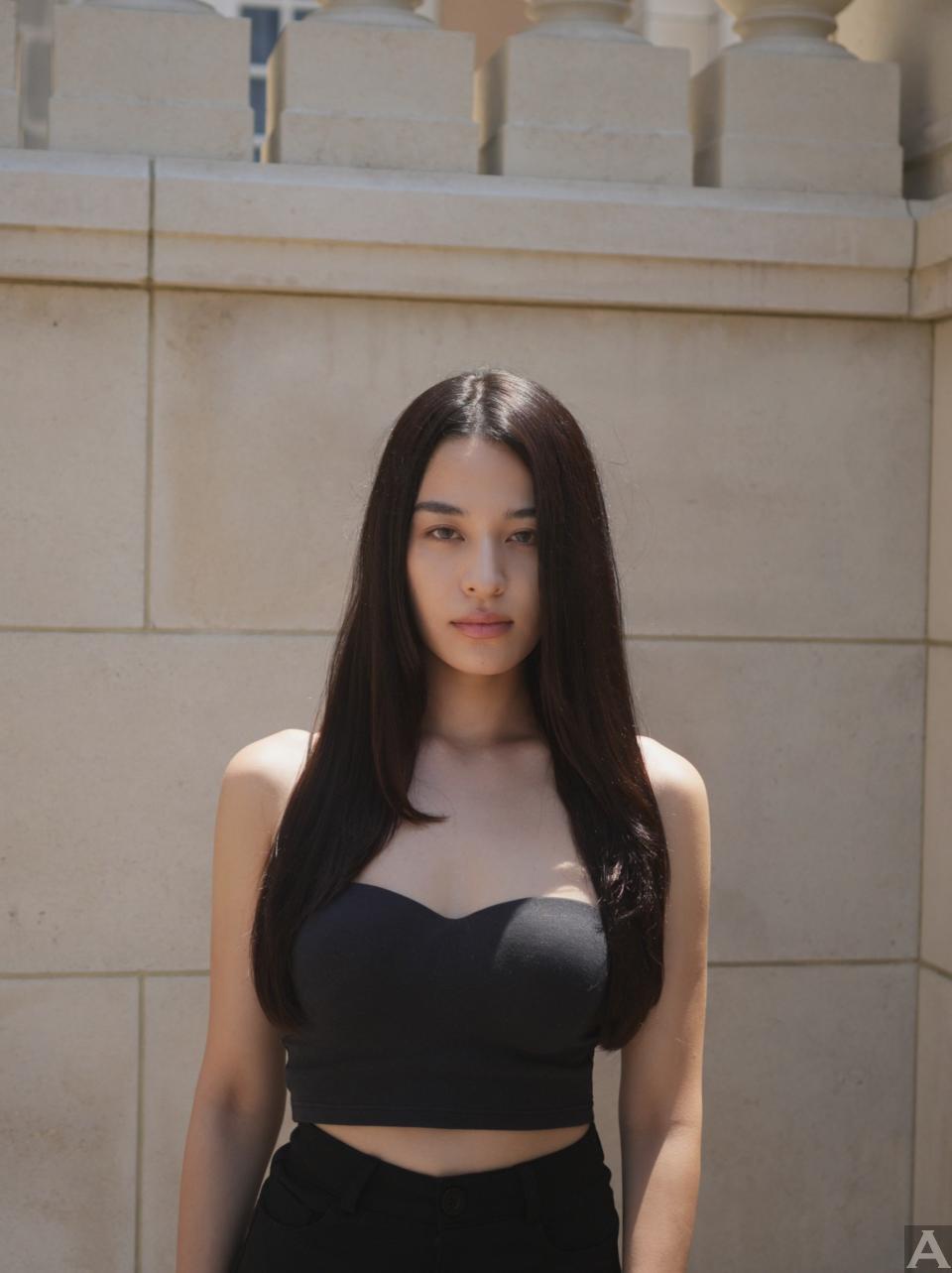 東京外国人モデル事務所アクアモデル所属のハーフモデルのレイナ