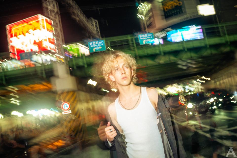 東京外国人モデル事務所アクアモデル所属の白人モデルのトーマス