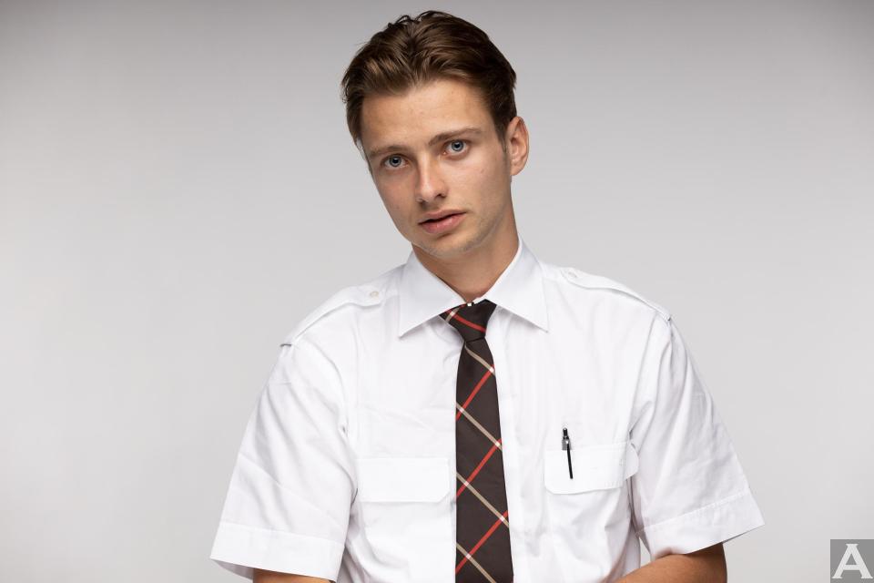 東京外国人モデル事務所アクアモデル所属の白人モデルのニック