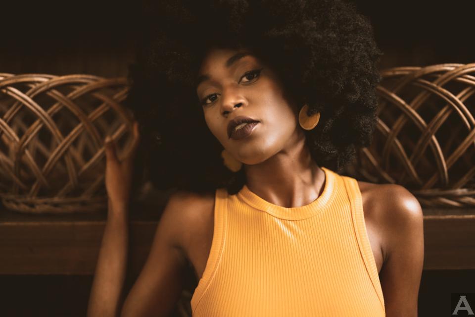 東京外国人モデル事務所アクアモデルの黒人モデルキラ