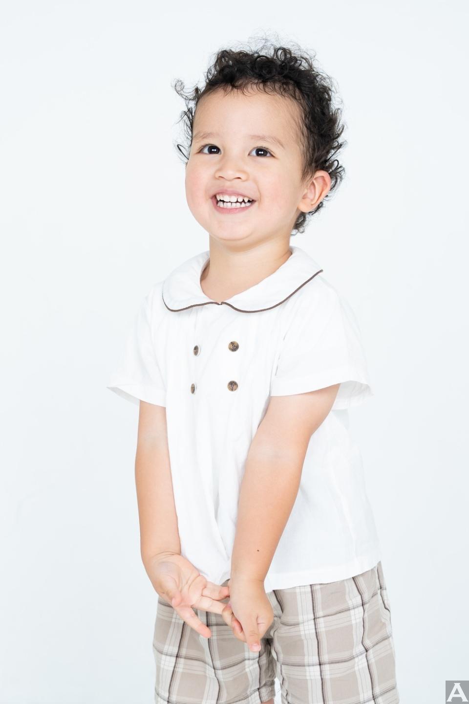 東京外国人モデル事務所アクアモデル所属のベビーモデルのアレン