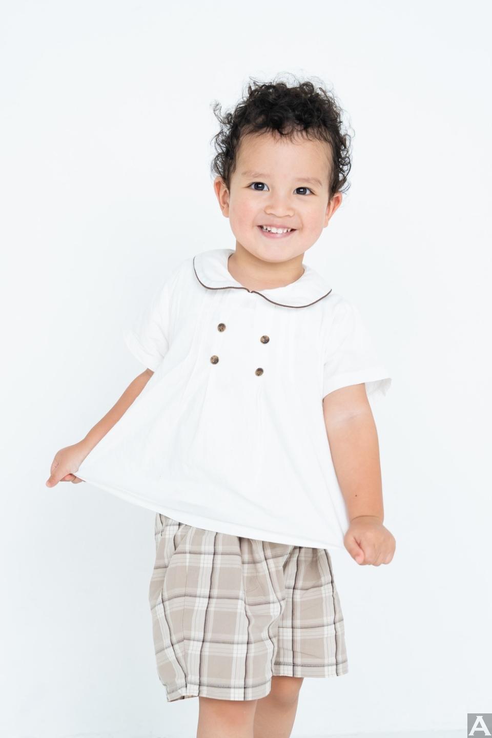 東京外国人モデル事務所アクアモデル所属のベビーモデルのアレン