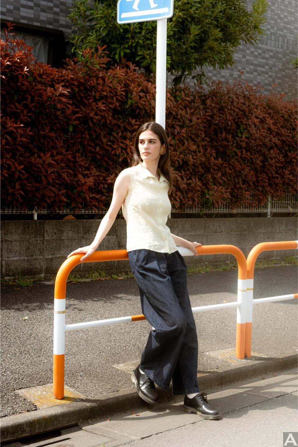 東京外国人モデル事務所アクアモデル所属の白人モデルのペパ