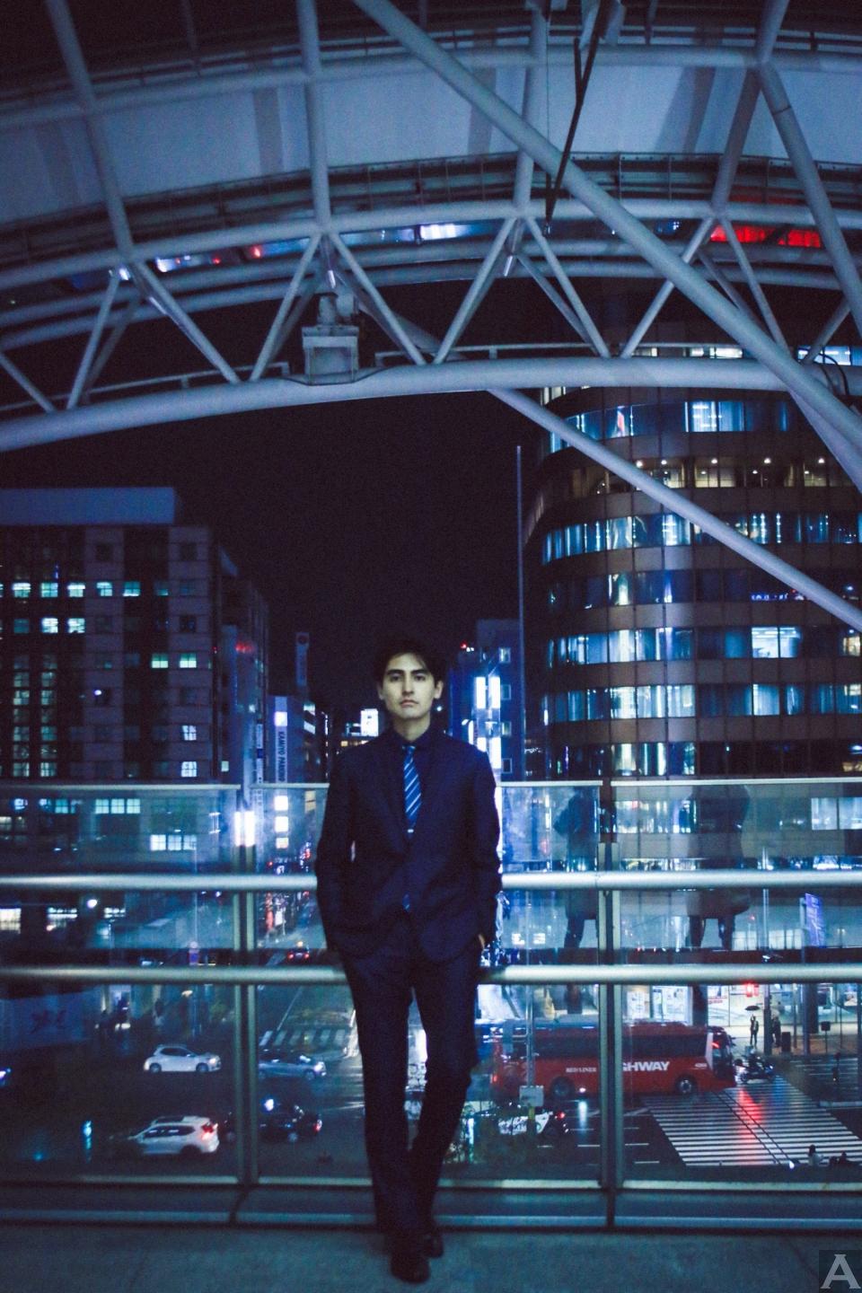 東京外国人モデル事務所アクアモデル所属のハーフモデルのイドリス