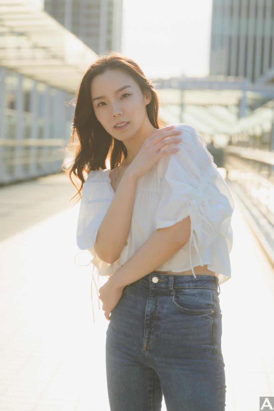 東京外国人モデル事務所アクアモデル所属の日本人モデルのカスミ